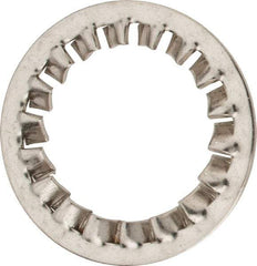 Value Collection - M30 Screw, 31mm ID, Stainless Steel Internal Tooth Lock Washer - 48mm OD, Uncoated, Grade 316 & Austenitic A4 - Benchmark Tooling