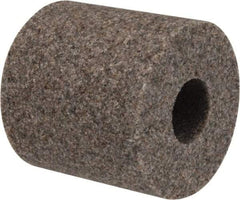 Norton - 60 Grit Aluminum Oxide Type 5 Internal Grinding Wheel - 1" Diam x 3/8" Hole x 1" Thick, 32,470 Max RPM, Type 5 Medium Grade, K Hardness, Vitrified Bond, No Recess - Benchmark Tooling