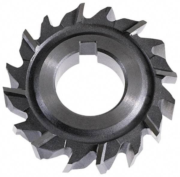 Keo - 5" Diam x 7/16" Width of Cut, 24 Teeth, High Speed Steel Side Milling Cutter - Staggered Teeth, Uncoated - Benchmark Tooling