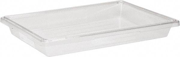 Rubbermaid - Rectangular, Clear Polycarbonate Food Tote Box - 3-1/2" High x 18" Wide x 26" Long - Benchmark Tooling