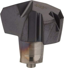 Iscar - Series ICK, 0.906" Diam Grade IC908 140° Replaceable Drill Tip - Carbide, TiAlN Finish, 23 Seat Size, Through Coolant - Benchmark Tooling