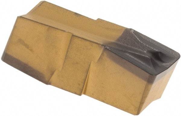 Iscar - 478055GIF Grade IC8250, 4.78mm Cutting Width Carbide Grooving Insert - 13mm Max Depth of Cut, Neutral, 0.55mm Corner Radius, TiCN/Al2O3/TiN Finish - Benchmark Tooling