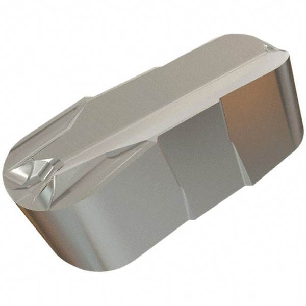 Iscar - 478239GIF Grade IC8250, 4.78mm Cutting Width Carbide Grooving Insert - 11.4mm Max Depth of Cut, Neutral, 2.39mm Corner Radius, TiCN/Al2O3/TiN Finish - Benchmark Tooling