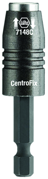 1/4" Bit Holder for Drills - CentroFix Quick Release Countersinks and Power Bits - Benchmark Tooling