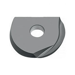 Walter - P3204D12 Grade WSP46 Carbide Milling Insert - TiAlN/Al2O3 Finish, 0.0984" Thick - Benchmark Tooling