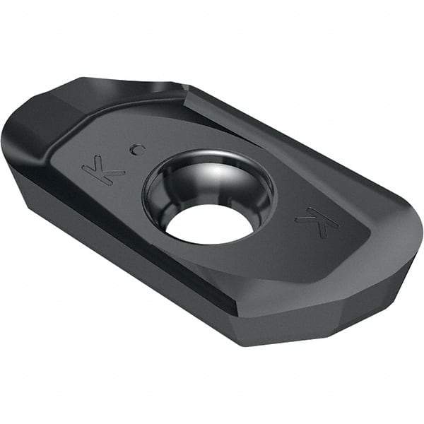 Walter - ZDGT150430 K85 Grade WMG40 Carbide Milling Insert - Uncoated, 0.1874" Thick, 3mm Corner Radius - Benchmark Tooling