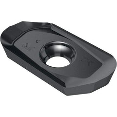 Walter - ZDGT150430 K85 Grade WMG40 Carbide Milling Insert - Uncoated, 0.1874" Thick, 3mm Corner Radius - Benchmark Tooling