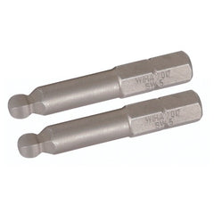 Ball End Hex Metric Long Insert Bit 3.0mm × 38mm (2 Bit Pack) - Benchmark Tooling