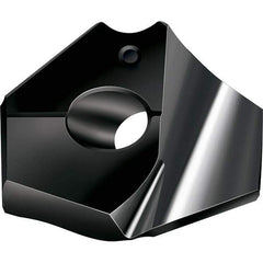 Walter - Series P6004, 27.5mm Diam Grade WNN25 Replaceable Drill Tip - Carbide, ta-C (DLC) Finish - Benchmark Tooling