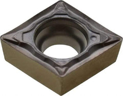 Walter - CCMT32.51 PF4 Grade WSM20 Carbide Turning Insert - 80° Diamond, 3/8" Inscr Circle, 5/32" Thick, 1/64" Corner Radius - Benchmark Tooling