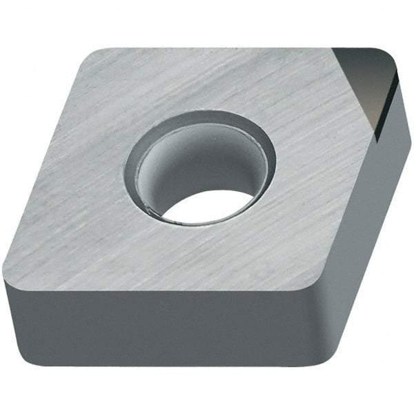 Walter - CNMA432 Grade WCB50 CBN Turning Insert - Uncoated, 80° Diamond, 1/2" Inscr Circle, 3/16" Thick, 1/32" Corner Radius - Benchmark Tooling