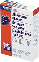 Spic & Span - Box Cleaner - Use on Ceramic Tile, Laminate Surfaces, Linoleum, Quarry Tile, Cement, Concrete, Vinyl Tile, Terra Cotta, Terrazzo, Vinyl Composite Tile (VCT) - Benchmark Tooling