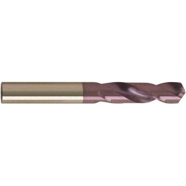 Guhring - 8.7mm 118° Spiral Flute Solid Carbide Screw Machine Drill Bit - Benchmark Tooling