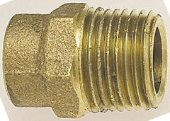 NIBCO - 3/4 x 3/8" Cast Copper Pipe Adapter - C X M, Pressure Fitting - Benchmark Tooling