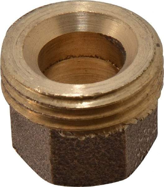 NIBCO - 1/2" Cast Copper Pipe Hose Adapter - C x Hose, Pressure Fitting - Benchmark Tooling