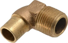 NIBCO - 1/2" Cast Copper Pipe 90° Elbow - FTG x M, Pressure Fitting - Benchmark Tooling