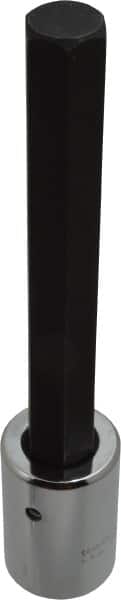 Proto - 1/2" Drive, 17mm Hex Bit Socket - 7-1/4" OAL, 5-1/8" Bit Length, Long Hex Bit Socket - Benchmark Tooling