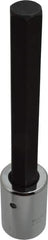 Proto - 1/2" Drive, 17mm Hex Bit Socket - 7-1/4" OAL, 5-1/8" Bit Length, Long Hex Bit Socket - Benchmark Tooling