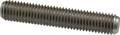 Dan-Loc Bolt & Gasket - 5/8-11 3-1/2" OAL Fully Threaded Stud - Stainless Steel, Plain Finish - Benchmark Tooling