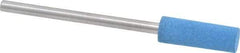 Value Collection - 5mm Max Diam x 15mm Long, Cylinder, Rubberized Point - Medium Grade, Ceramic, Mounted - Benchmark Tooling