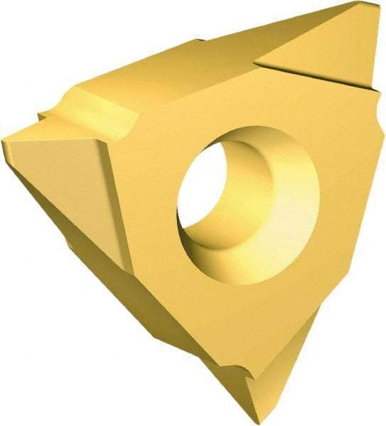 Vargus - 5VER27 TR Grade VKX External On Edge Threading Insert - TiN Finish, 5/8" Inscribed Circle, Right Hand Cut - Benchmark Tooling