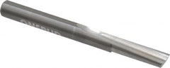 Onsrud - 1/4" Diam, 1/4" Shank Diam, 3/4" Length of Cut, 1 Flute Single Edge Straight Router Bit - 2-1/2" Overall Length, Right Hand Cut, Solid Carbide - Benchmark Tooling