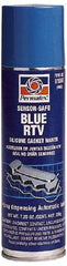 Permatex - 7-1/4 oz Sensor-Safe Gasket Maker - -65 to 500°F, Blue, Comes in Aerosol Can - Benchmark Tooling