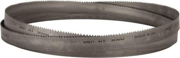Lenox - 4 to 6 TPI, 13' 5" Long x 1-1/4" Wide x 0.042" Thick, Welded Band Saw Blade - Bi-Metal, Toothed Edge, Raker Tooth Set, Flexible Back, Contour Cutting - Benchmark Tooling