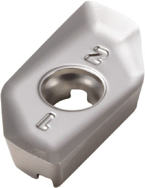 XPKX 12T324PDER-E08 Carbide Milling Insert Uncoated, 0.1563″ Thick x 0.3937″ Wide