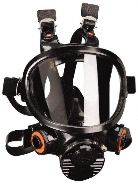 3M - Series 7800S, Size S Full Face Respirator - 6-Point Suspension, Bayonet & DIN Connection - Benchmark Tooling