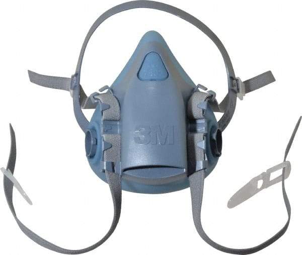 3M - Series 7500, Size M Half Mask Respirator - 4-Point Suspension, Bayonet Connection - Benchmark Tooling