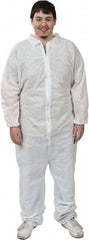 PRO-SAFE - Pack of (25), Size 3XL SMS Chemical Resistant Coveralls - Benchmark Tooling