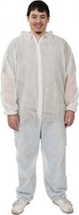 PRO-SAFE - 25 Qty 1 Pack Size M Polypropylene General Purpose Coveralls - Exact Industrial Supply