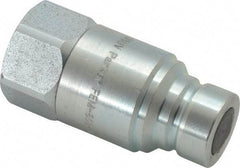 Parker - 1/2-14 NPSF Steel Hydraulic Hose Female Pipe Thread Nipple - 3,625 psi - Benchmark Tooling