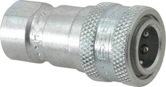 Parker - 1/8 NPTF Steel Hydraulic Hose Female Pipe Thread Coupler - 5,000 psi - Benchmark Tooling