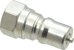 Parker - 1/8 NPTF Steel Hydraulic Hose Female Pipe Thread Nipple - 5,000 psi - Benchmark Tooling