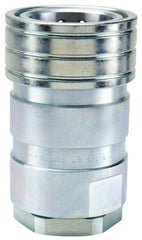 Parker - 1-5/8-12 SAE ORB Steel Hydraulic Hose Female Straight Thread Coupler - 1,000 psi - Benchmark Tooling