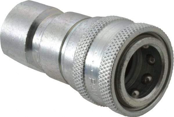 Parker - 3/4-16 SAE ORB Steel Hydraulic Hose Female Straight Thread Coupler - 4,000 psi - Benchmark Tooling