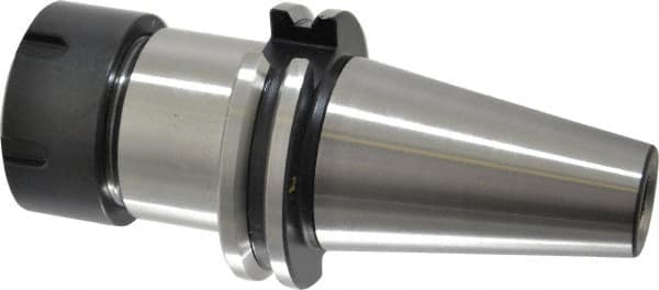 Parlec - 2mm to 20mm Capacity, 3.12" Projection, CAT40 Taper Shank, ER32 Collet Chuck - 6.81" OAL - Exact Industrial Supply