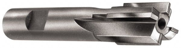 Made in USA - 1-3/4", 1-1/2" LOC, 1-1/4" Shank Diam, 4-1/2" OAL, 6 Flute, Carbide-Tipped Square End Mill - Benchmark Tooling