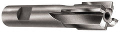Made in USA - 1-3/4", 1-1/2" LOC, 1-1/4" Shank Diam, 4-1/2" OAL, 6 Flute, Carbide-Tipped Square End Mill - Benchmark Tooling