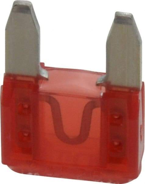 Cooper Bussmann - 10 Amp, 32 VDC, Bussmann ATM-10, Fast Acting Automotive Fuse - 0.43" Long, Red, Littlefuse MIN010, Ferraz Shawmut AF2-10 - Benchmark Tooling