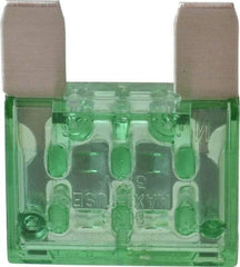 Cooper Bussmann - 30 Amp, 32 VDC, Bussmann MAX-30, Fast Acting Automotive Fuse - 1.35" Long, Green, Littlefuse MAX30, Ferraz Shawmut AF3-30 - Benchmark Tooling