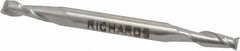 Made in USA - 5/32", 7/16" LOC, 3/16" Shank Diam, 2-1/4" OAL, 2 Flute, Cobalt Square End Mill - Double End, Uncoated, Spiral Flute, 30° Helix, Centercutting - Benchmark Tooling