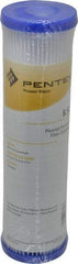 Pentair - 2-5/8" OD, 50µ, Non-Woven Polyester Pleated Cartridge Filter - 9-3/4" Long, Reduces Sediments - Benchmark Tooling