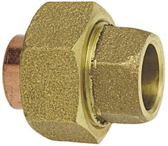 NIBCO - 5/8" Cast Copper Pipe Union - C x C, Pressure Fitting - Benchmark Tooling