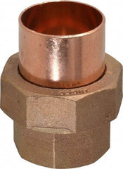 NIBCO - 1-1/2" Cast Copper Pipe Union - C x C, Pressure Fitting - Benchmark Tooling