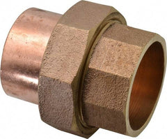 NIBCO - 2" Cast Copper Pipe Union - C x C, Pressure Fitting - Benchmark Tooling