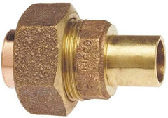 NIBCO - 3/4" Cast Copper Pipe Union - FTG x F, Pressure Fitting - Benchmark Tooling