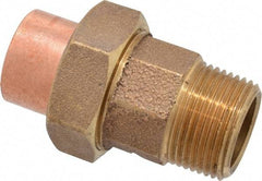 NIBCO - 1" Cast Copper Pipe Union - C X M, Pressure Fitting - Benchmark Tooling